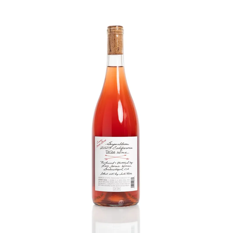 Las Jaras Superbloom Rosé 2023 view 1