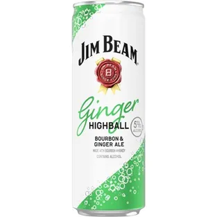 Jim Beam Ginger Highball Cocktail Ready-to-Drink