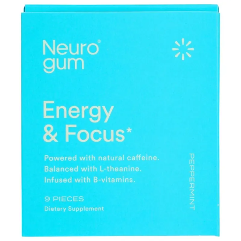 Neuro Gum Energy & Focus Peppermint Box view 1