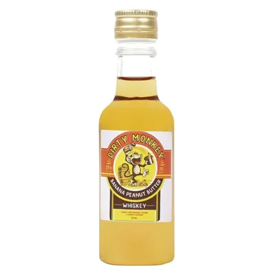 Dirty Monkey Banana Peanut Butter Whiskey 50ml