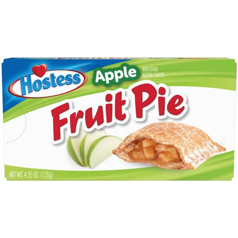 Hostess Apple Fruit Pie Box view 1