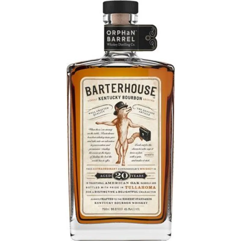 Orphan Barrel Barterhouse Kentucky Bourbon 20 Year view 1