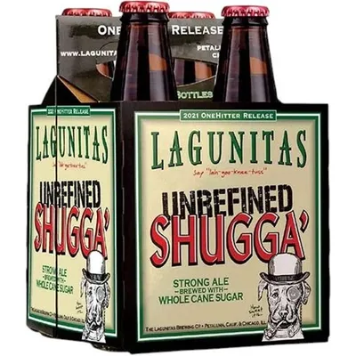 Lagunitas Unrefined Shugga Strong Ale 4-pack 48oz bottles