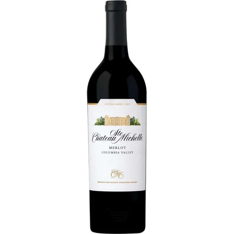 Chateau Ste Michelle Columbia Valley 100% Vinifera Rootstock Merlot view 1