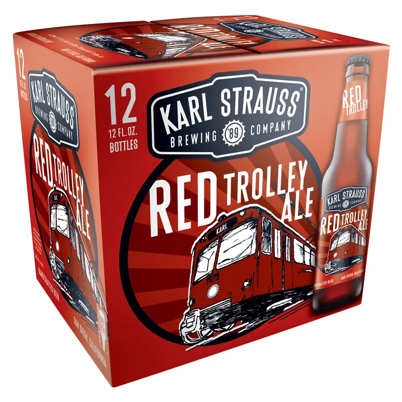 Karl Strauss Red Trolley Ale view 1
