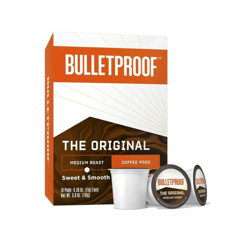 Bulletproof The Original Medium Roast Coffee Pods Box view 1