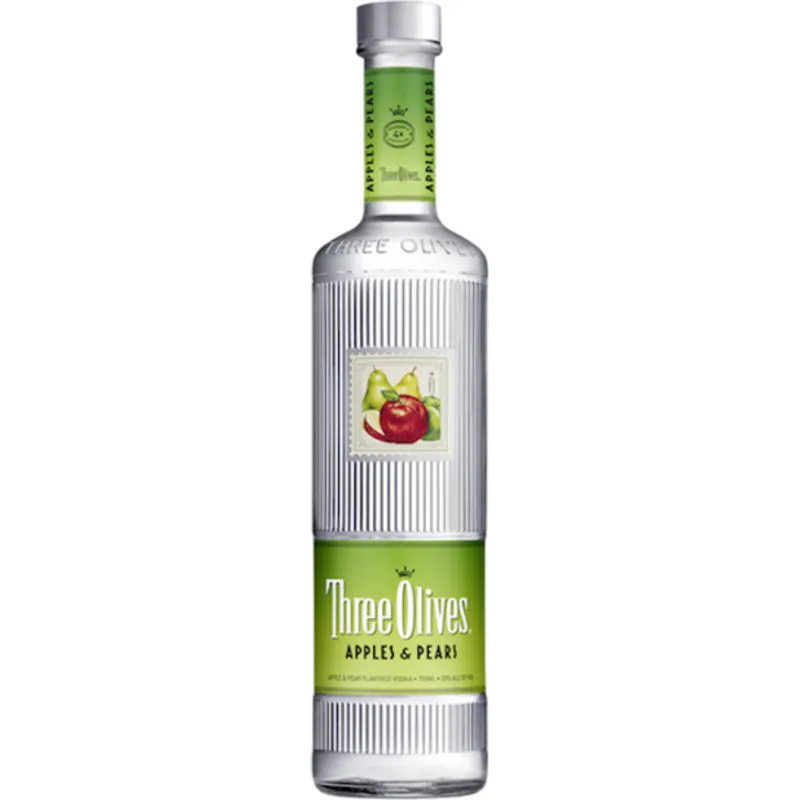 Three Olives Apples & Pears Vodka view 1