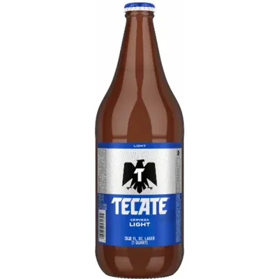 Tecate Light Lager 32oz Bottle