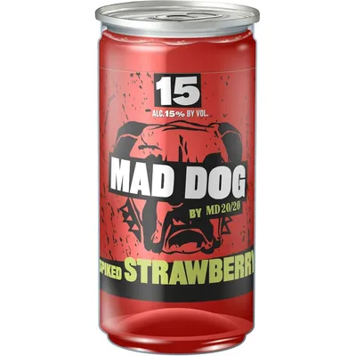 Mad Dog MD 20/20 Spiked Strawberry 200 mL