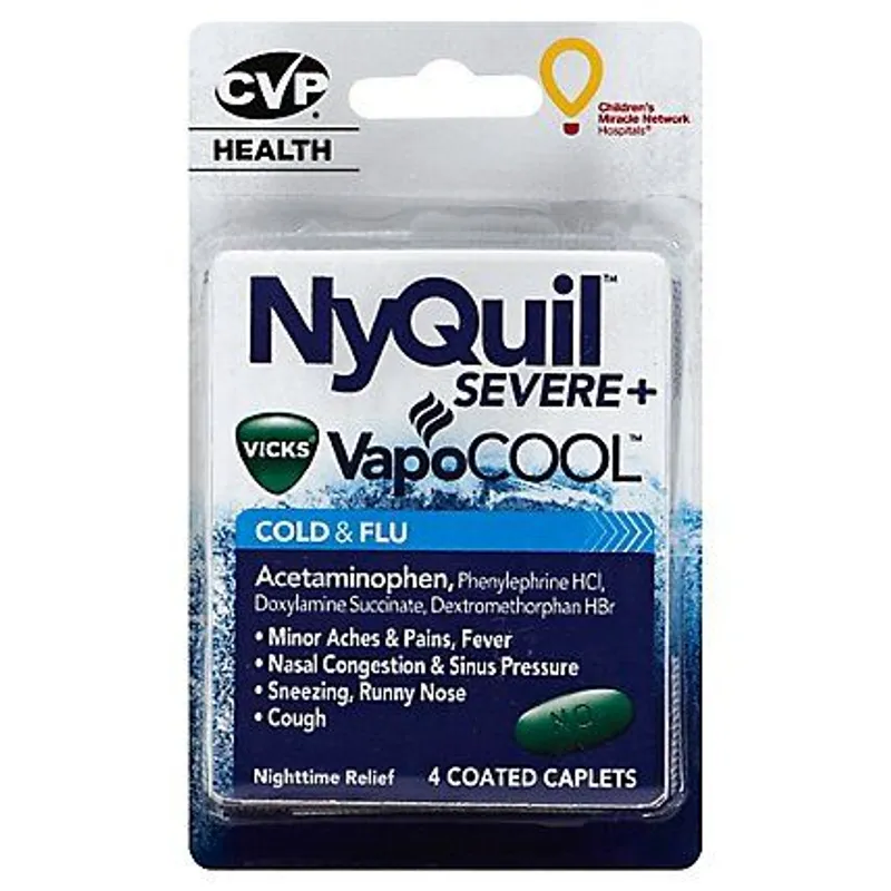 Vicks NyQuil Severe VapoCOOL Cold & Flu view 1