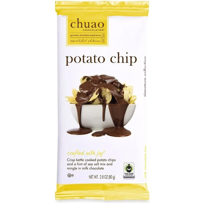 Chuao Chocolate Bar Potato Chip view 1