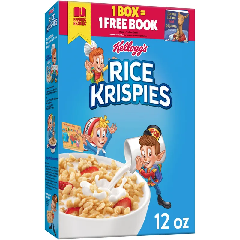 Kellogs Rice Krispies Breakfast Cereal view 1