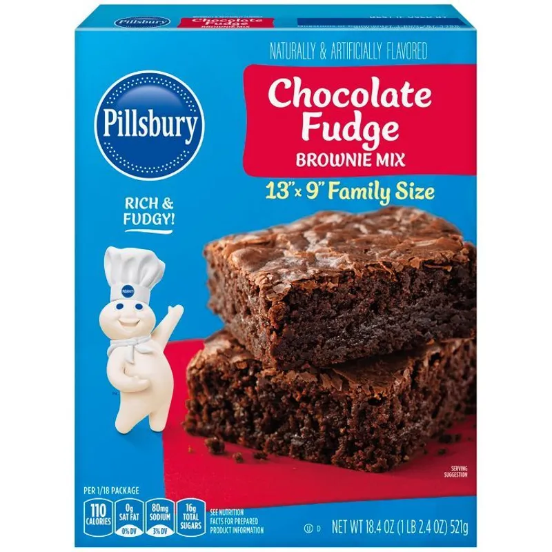 Pillsbury Chocolate Fudge Brownie Mix view 1