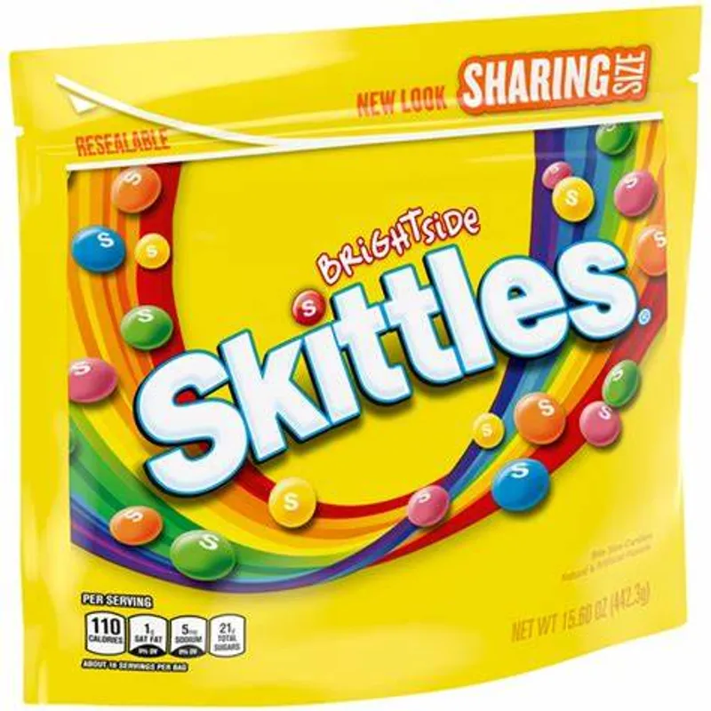 Skittles Brightside Sharing Size Candy view 1