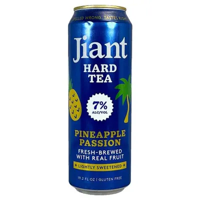 Jiant Hard Tea Pineapple Passion 19.2 oz Can