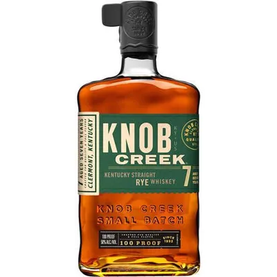 Knob Creek 7 Year Old Kentucky Straight Rye Whiskey 750ml