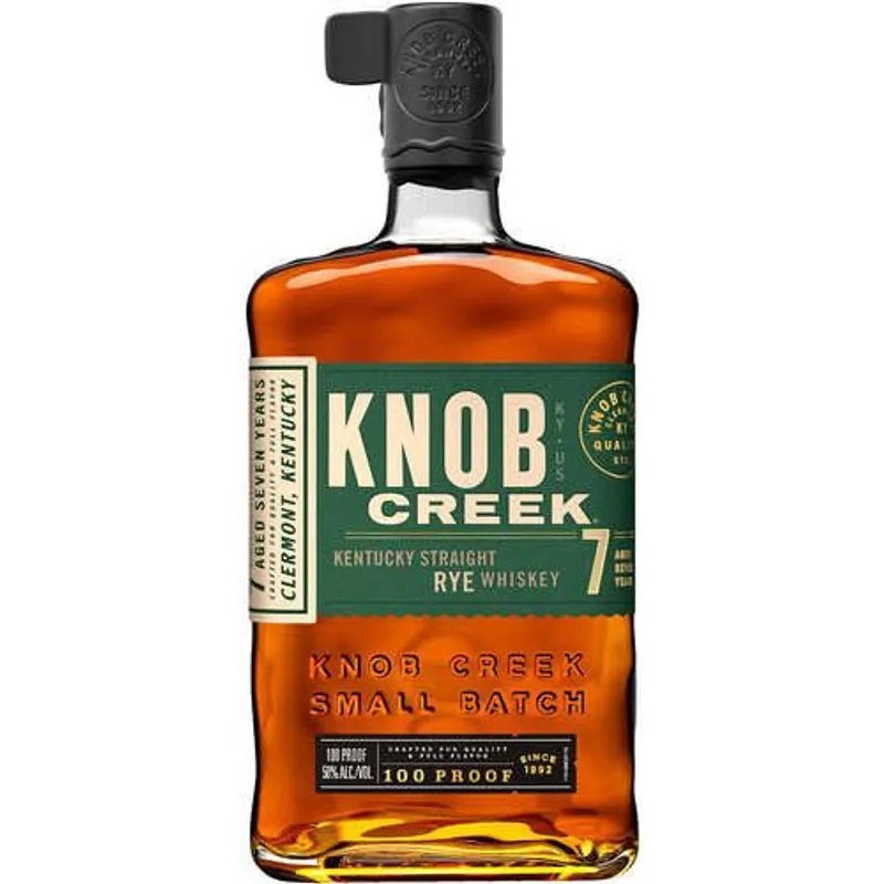 Knob Creek 7 Year Old Kentucky Straight Rye Whiskey view 1