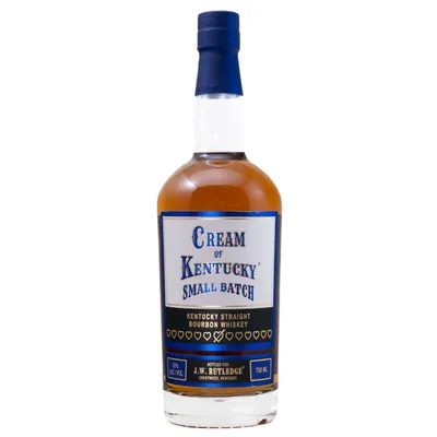 Cream of Kentucky J. W. Rutledge Small Batch Straight Bourbon 750mL Bottle