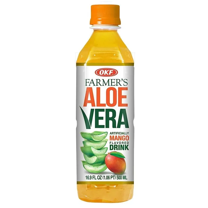OKF Farmers Aloe Vera Mango Drink view 1
