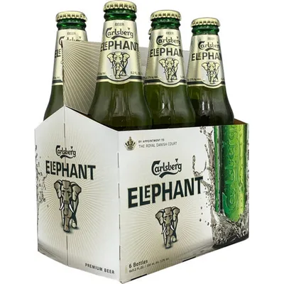 Carlsburg Elephant Lager 6 Pack 11.2 oz Bottles