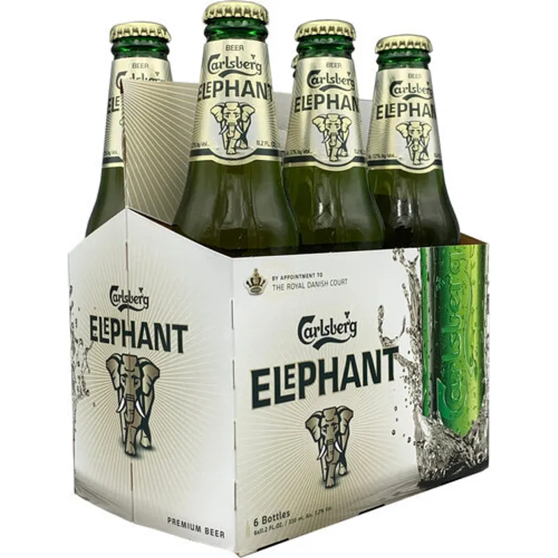 Carlsburg Elephant Lager view 1
