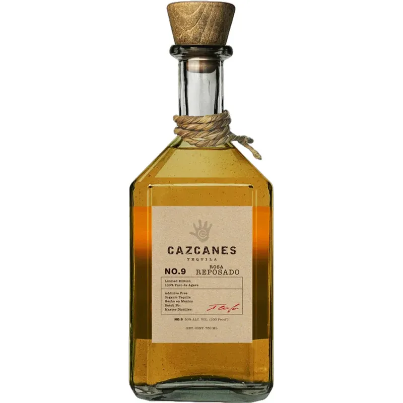 Cazcanes No. 9 Rosa Reposado Tequila view 1