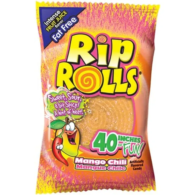 Rip Rolls Mango Chili Candy Bag view 1