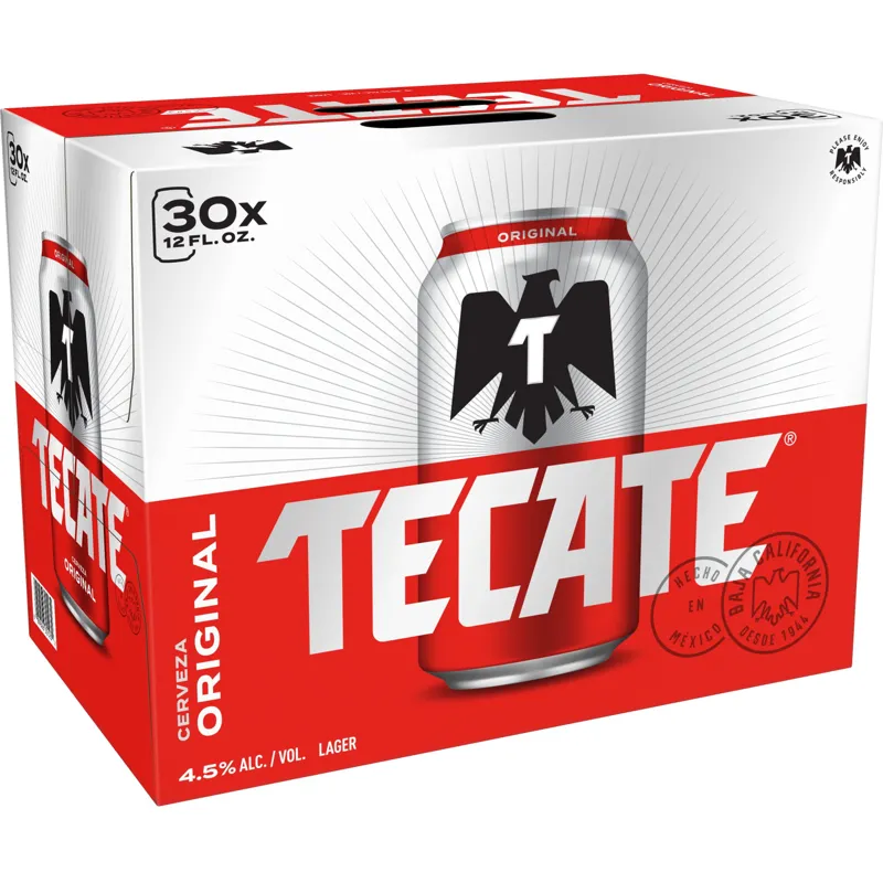 Tecate Original Mexican Lager Beer view 1