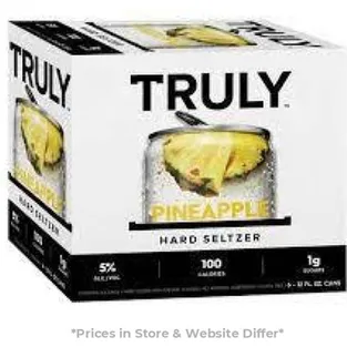 TRULY Hard Seltzer Pineapple, Spiked Sparkling Water