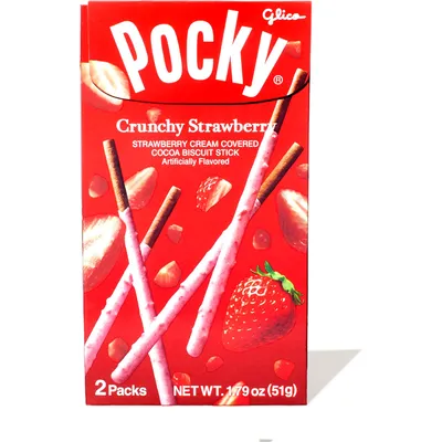 Glico Pocky Strawberry Cream Covered Biscuit Sticks 1.79oz