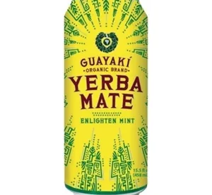 Guayaki Yerba Mate Enlighten Mint 15.5oz Can