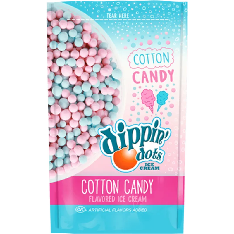 Dippin Dots Cotton Candy Ice Cream view 1