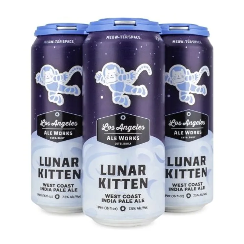 Los Angeles Ale Works Lunar Kitten West Coast IPA view 1