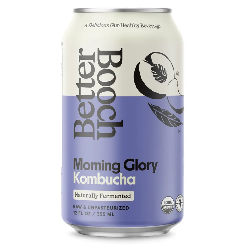 Better Booch Morning Glory Peach & Black Tea Kombucha view 1