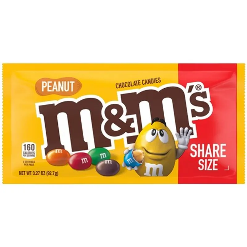 M&M's With Peanuts view 1