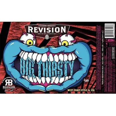 Revision Big Thirsty 4 Pack 16oz Cans