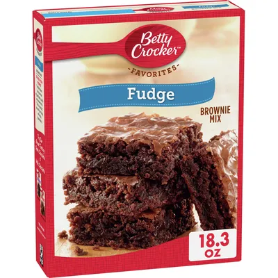 Betty Crocker Fudge Brownie Mix 18.3oz Box