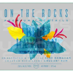 On The Rocks Blue Hawaiian Limited Release Cocktail