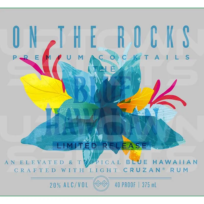 On The Rocks Blue Hawaiian Limited Release Cocktail view 1