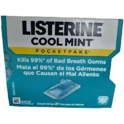 Listerine Pocketpacks Cool Mint – 24 CT