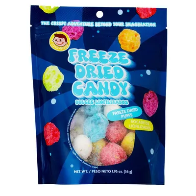 Freeze Dried Candy Puffs Bag