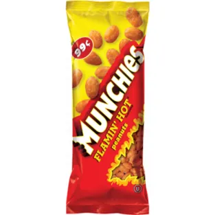 Munchies Flamin Hot Peanuts
