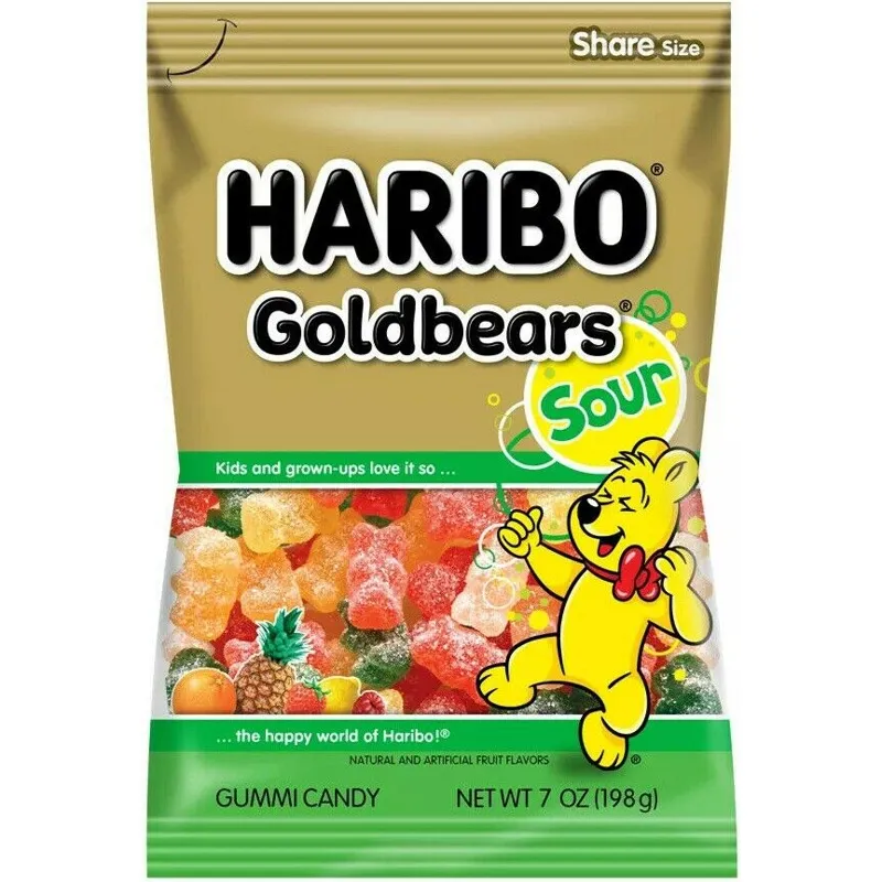 Haribo Goldbears Sour view 1