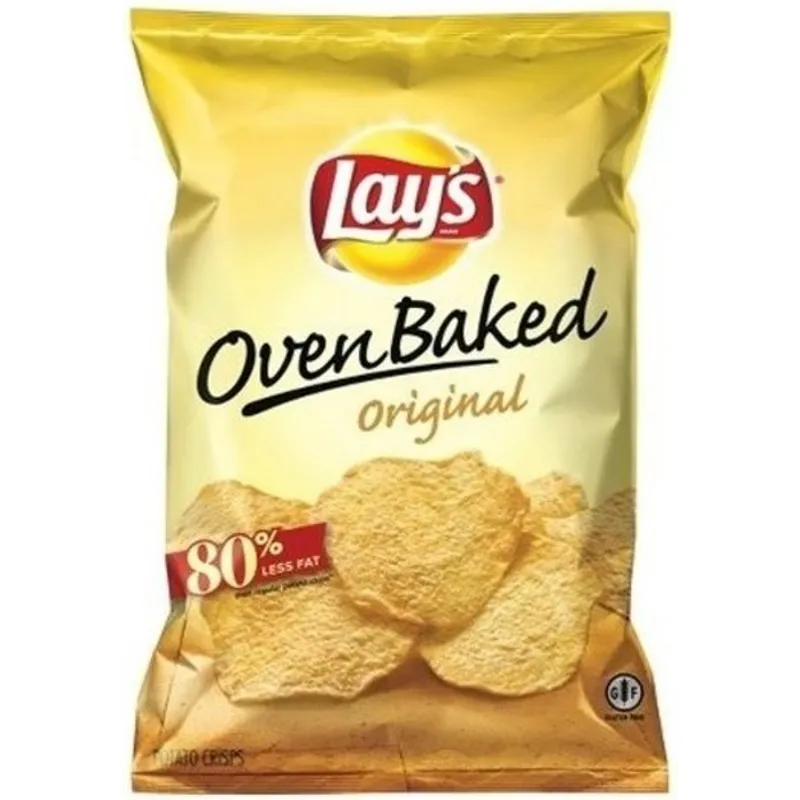 Lays Oven Baked Potato Crisps Original view 1