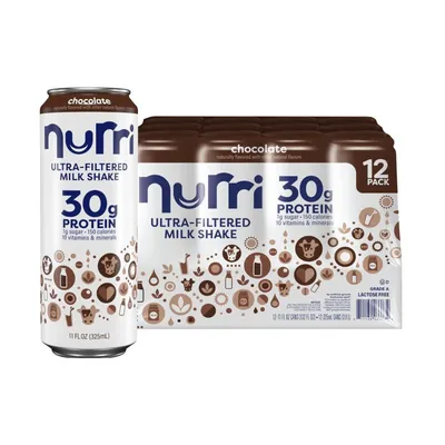 Nurri Chocolate Ultra-Filtered Milk Shake 11 oz Can