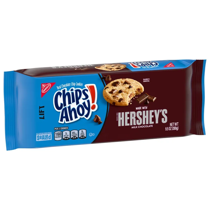 Chips Ahoy! Hershey's Milk Chocolate Chip Cookies view 1
