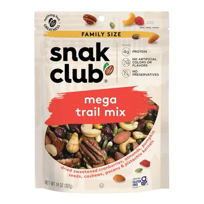 Snak Club Mega Trail Mix 3 oz