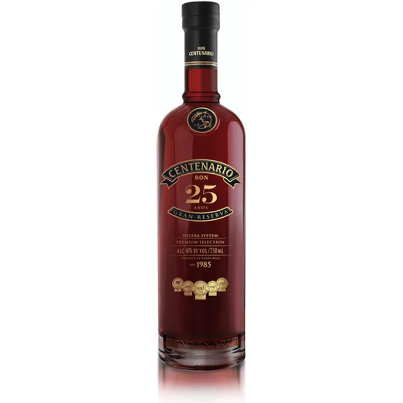 Ron Centenario Gran Reserva Rum 25 Year view 1