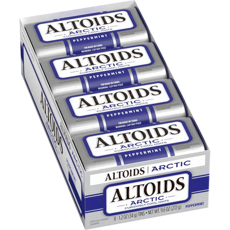 Altoids Arctic Artificially Flavored Mints Peppermint - Sugarfree view 1