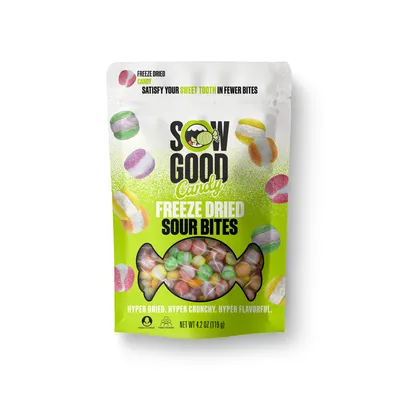 Sow Good Freeze Dried Sour Bites 4.2 oz Bag